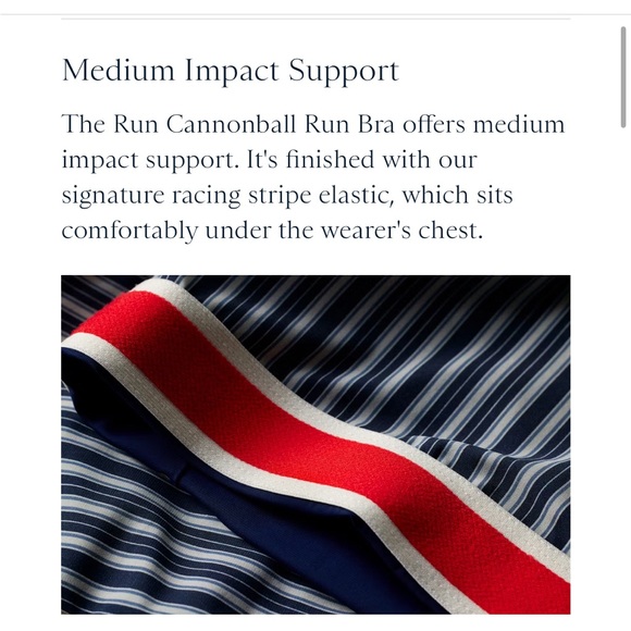 Tracksmith Reversible Cannonball Run Bra in Slate Grey, XS - Picture 3 of 12